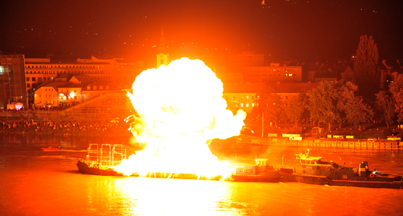 Explosion Linz